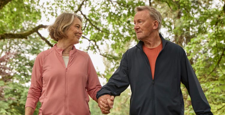 Patient and wife. Actor portrayal